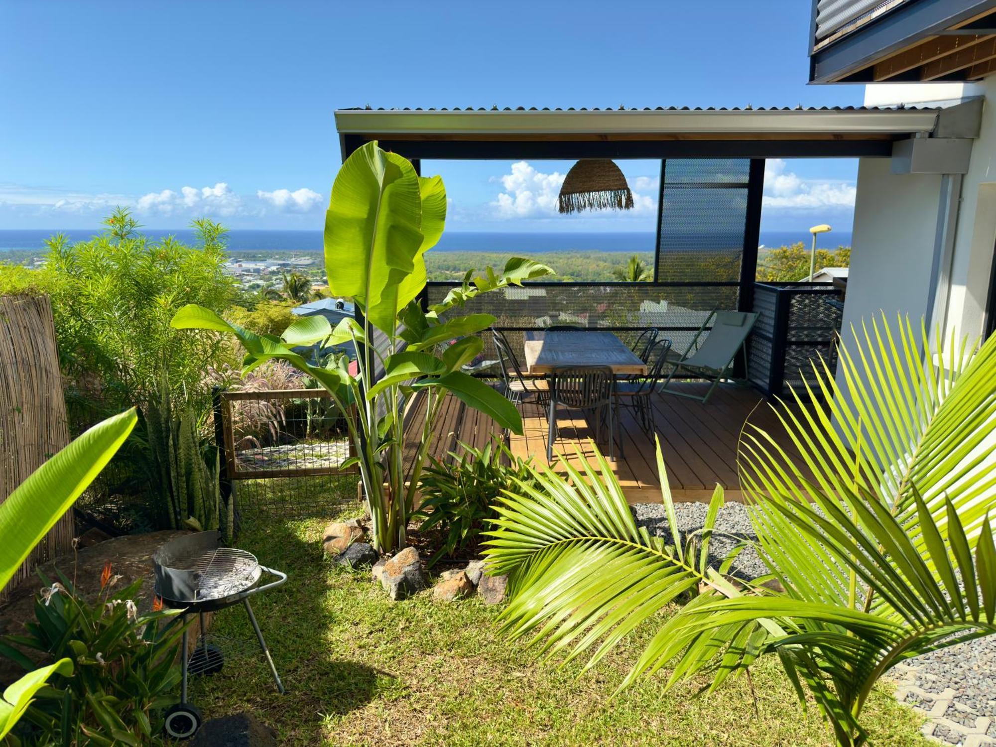 Vacoa - Villa Salba. Panoramic View. L'Etang-Sale Экстерьер фото